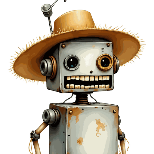 Rusty the scarecrow